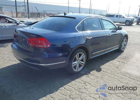 2013 Volkswagen Passat 2.0L Tdi Sel Premium from USA, damaged, VIN 1VWCN7A36DC002806